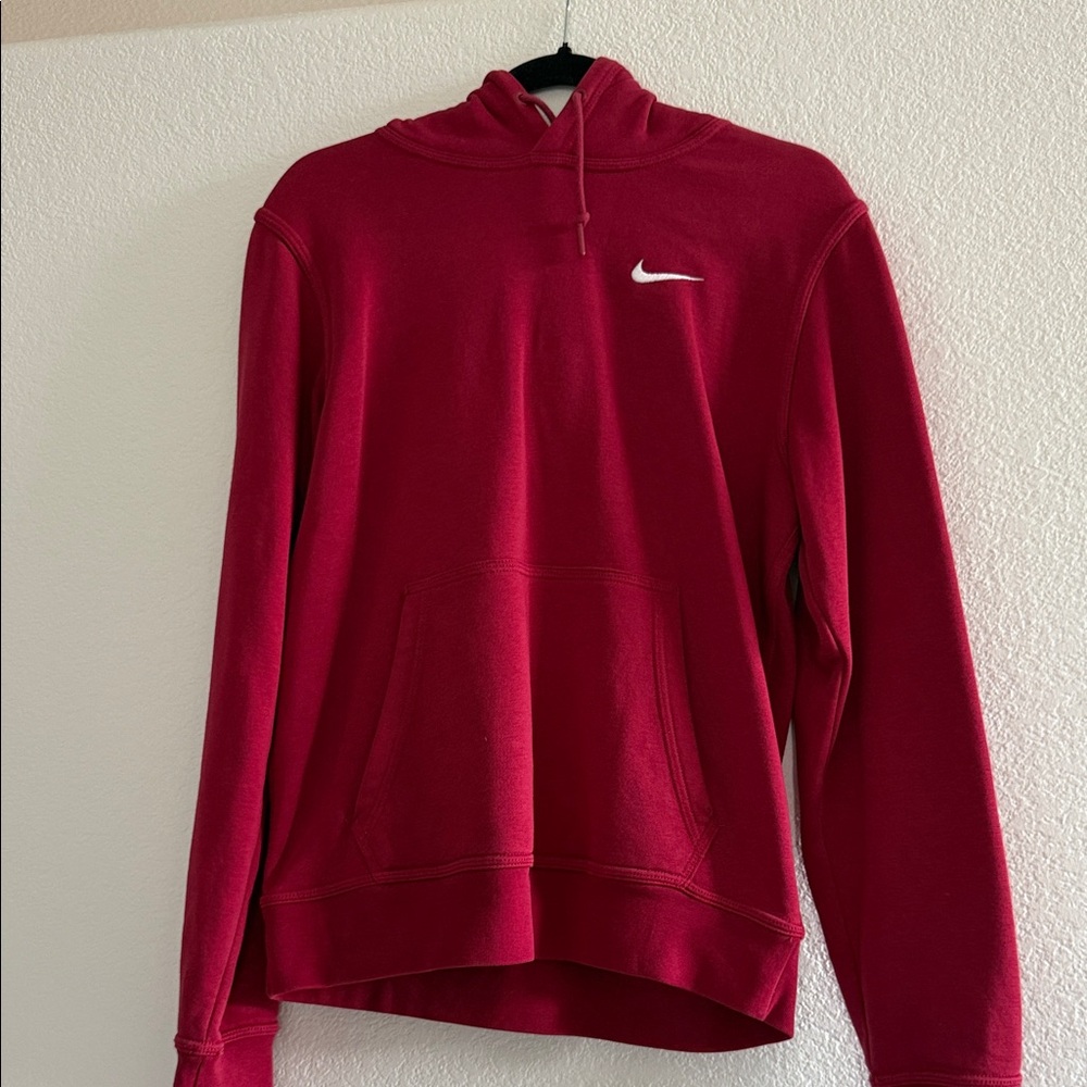 Nike Men's Crimson Hoodie Sweater
